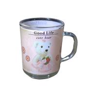 Kit Caneca Presente Ursinho E Colher + Urso De Pelucia Lilás - 1