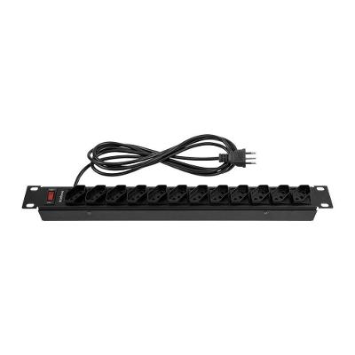 Protetor Eletronico C- 12 Tomadas P- Rack Cabo 1 Metro...