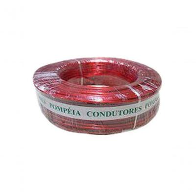 Fio Cabinho Auto Plastic Pompeia 0,50 Mm 300v Rolo Com...