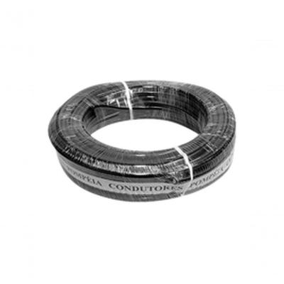 Fio Paralelo Pompeia Preto Com Tarja Branca 2x14 1,50 Mm...