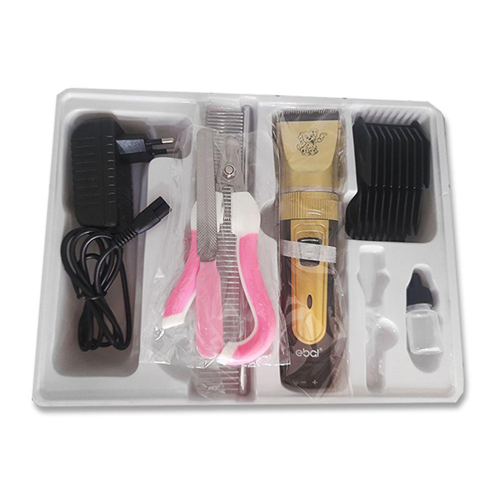 Máquina De Tosa Para Cães Com Pente Lixa E Cortador De Unhas - 5