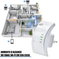 Ampliador De Rede Wi-fi 300mbps Repetidor De Sinal Bivolt - 5