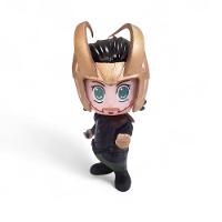 Boneco Loki Pop Marvel 9cm Articulado Vingadores Miniatura - 3