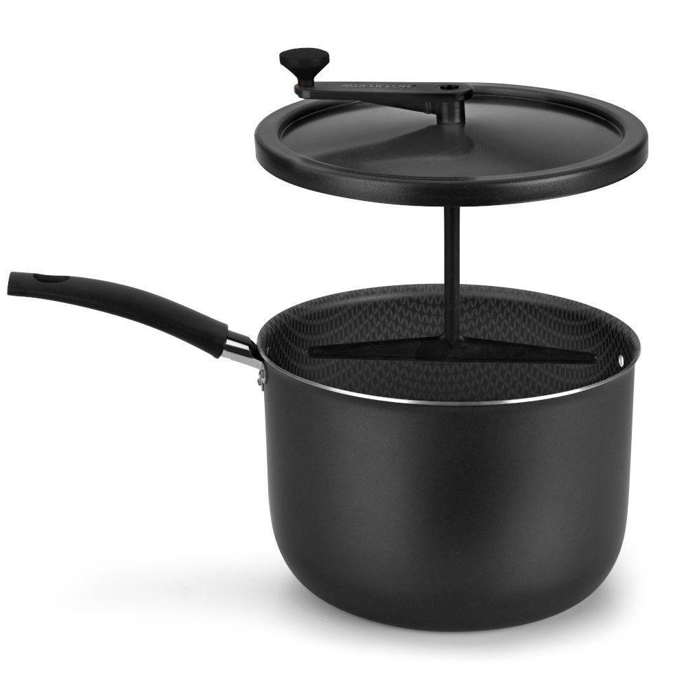 Pipoqueira Versátil Grafite 22 Cm 5,6 L Em Alumínio Com Revestimento Antiaderente Multiflon - 2