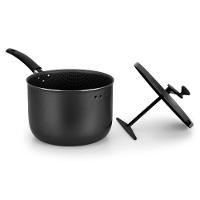 Pipoqueira Versátil Grafite 22 Cm 5,6 L Em Alumínio Com Revestimento Antiaderente Multiflon - 7