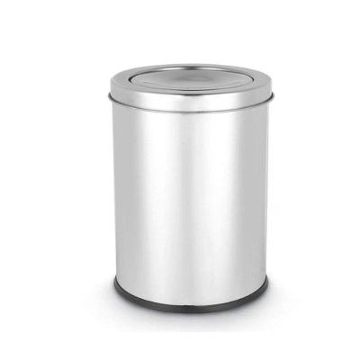 Lixeira Basculante Multiuso Inox -5 Litros