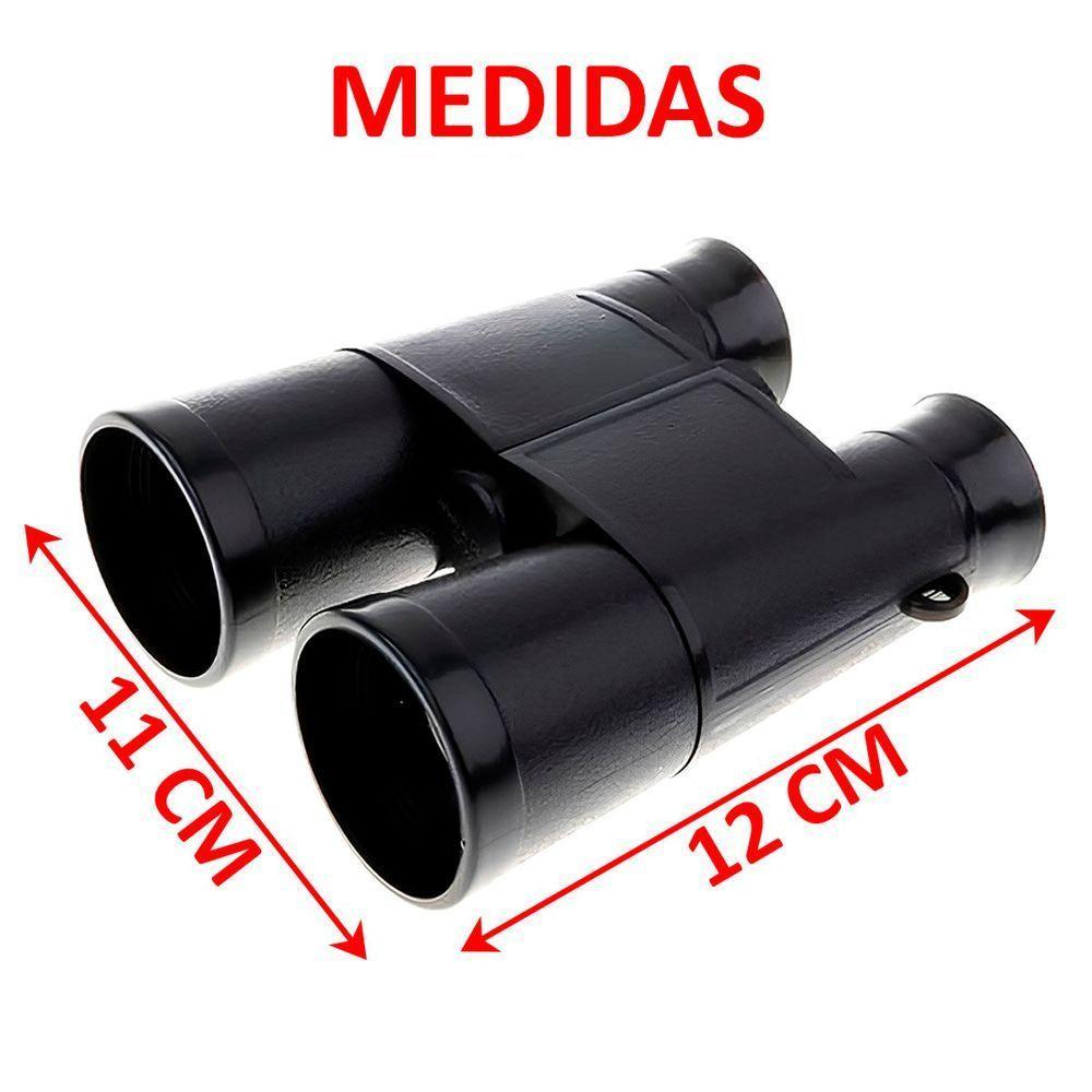 Brinquedo Binóculo Ajustável Preto Com Cordão Visão De 6x35 - 2