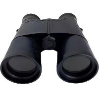 Brinquedo Binóculo Ajustável Preto Com Cordão Visão De 6x35