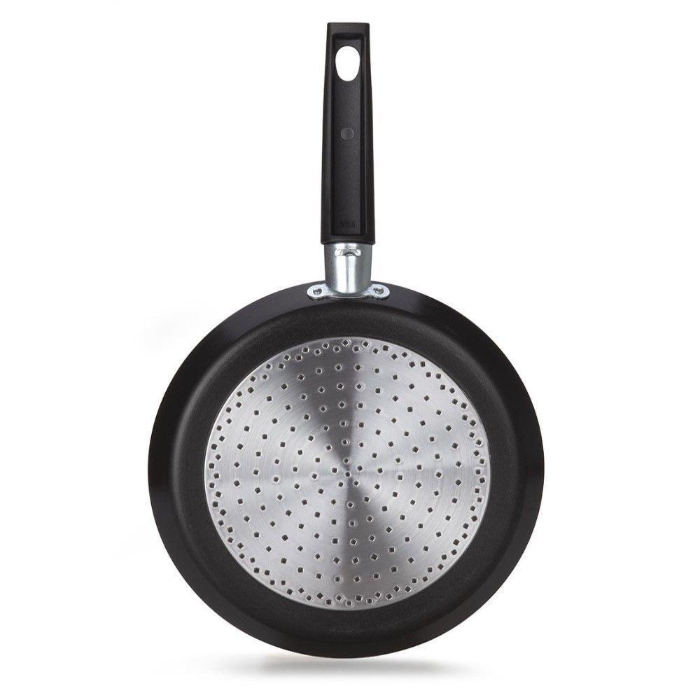 Panquequeira Induct+ Preto 22 Cm Em Alumínio Com Revestimento Interno Antiaderente Multiflon - 2