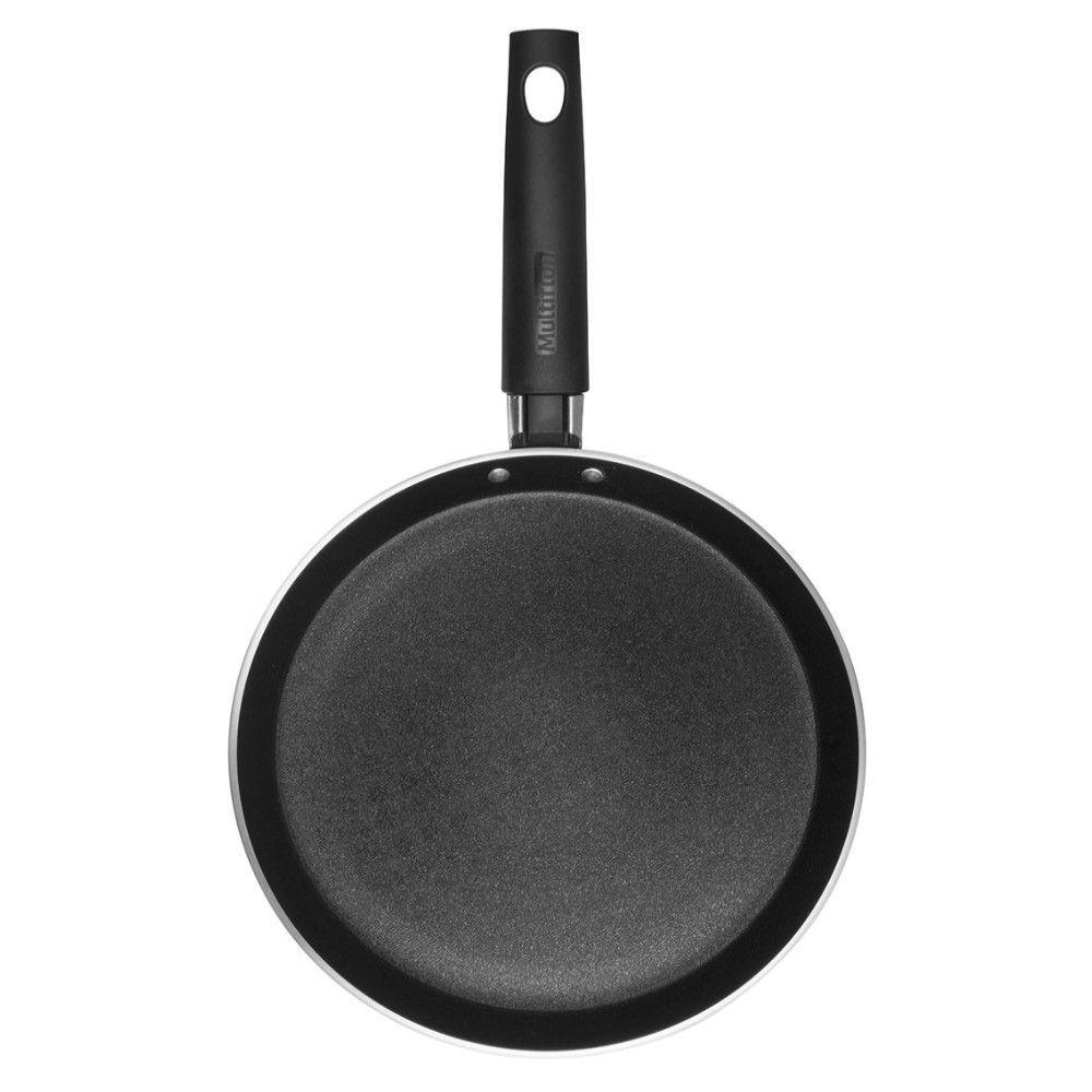 Panquequeira Induct+ Preto 22 Cm Em Alumínio Com Revestimento Interno Antiaderente Multiflon - 3