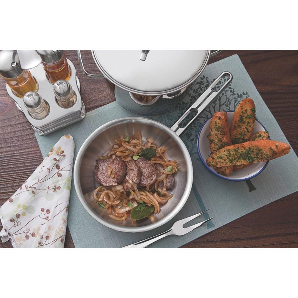 Kit 5 Panelas Allegra em Aço Inox Fundo Triplo Tramontina - 7