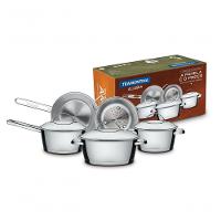 Kit 5 Panelas Allegra em Aço Inox Fundo Triplo Tramontina - 6