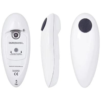 Abridor De Latas Eletrico Automatico Com Abridor De Potes Garrafas One Touch 2 Em 1 Completo