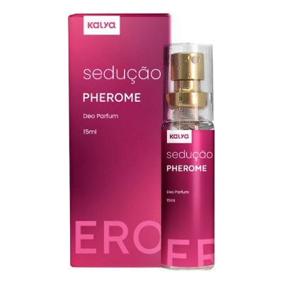 Perfume Sedução Feromonios Pherome Feminino Poder Kalya 15ml Volume Da Unidade 15 Ml