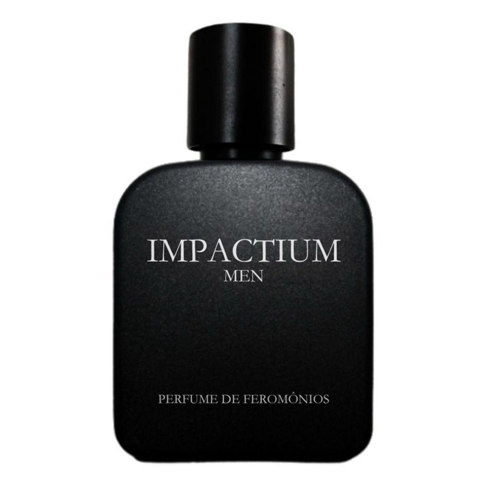 Perfume Com Ferormônio Impactium Men Black 50ml - 1