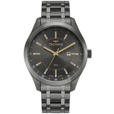 Relógio Technos Masculino Steel Grafite - 2115TVY/1F