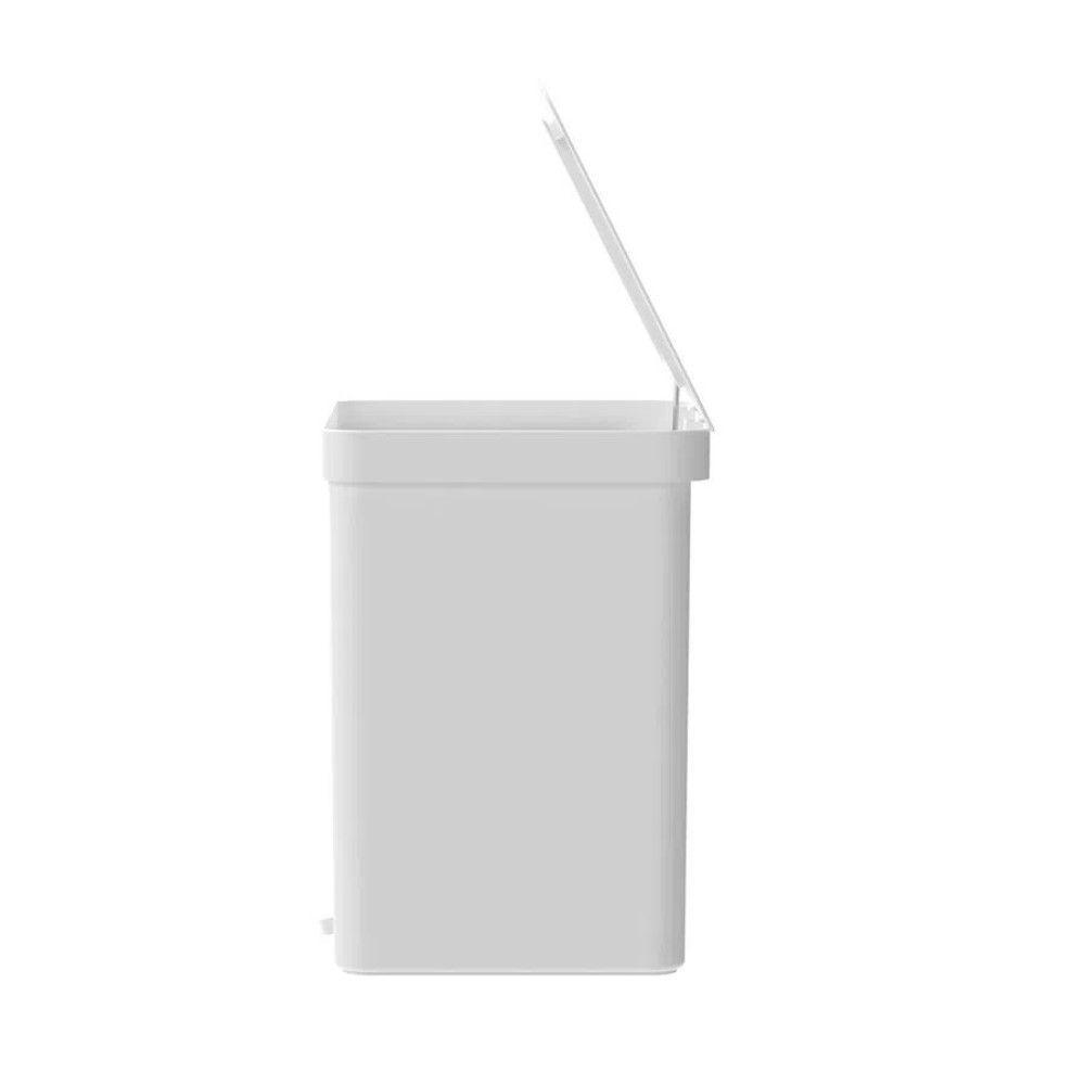 Lixeira Com Pedal Trium 20 L Branco - 5