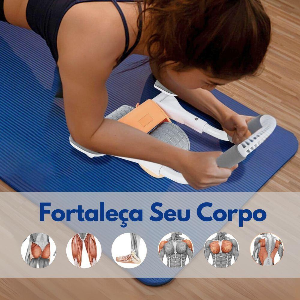 Rolo Duplo Abdominal Com Apoio Para Cotovelos - Fortalecimento E Equilíbrio - 5