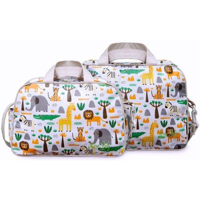 Kit Bolsas Maternidade Animais Baby Bege