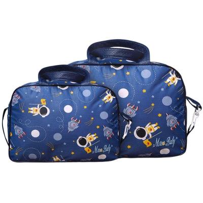 Kit Bolsas Maternidade Astronauta Baby Azul Marinho