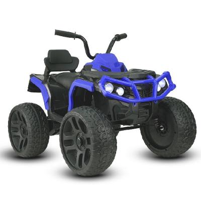 Quadriciclo Elétrico Infantil Bravo G4 12V com Usb Mp3 Led Azul Bang Toys