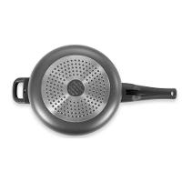 Panela De Pressão Indução Grafite 20 Cm 4,5 L Em Alumínio Com Revestimento Interno Antiaderente