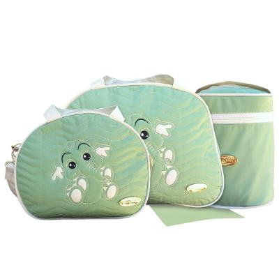 Kit Bolsas Maternidade Elefante Baby Completo Verde