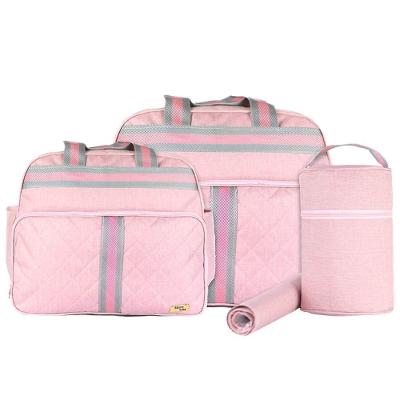 Kit Bolsas Maternidade Baby Soft Premium Rosa