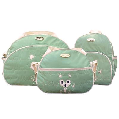 Kit Bolsas Maternidade Raposinha Baby Style Verde
