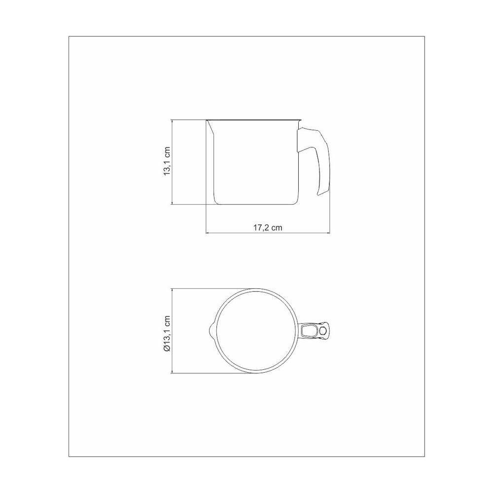 Fervedor Tramontina Allegra Em Aço E Cabo De Baquelite 12 Cm 1,4 L - 4