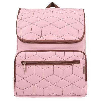 Mochila Maternidade Prisma Baby Classic Premium Rosa
