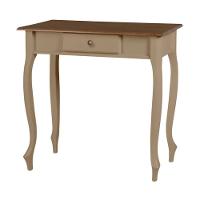 Aparador De Sala Rústico Madeira 1 Gavetas Pés Luiz Xv - Amêndoa Com Tampo Imbuia Glazer - 1