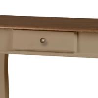 Aparador De Sala Rústico Madeira 1 Gavetas Pés Luiz Xv - Amêndoa Com Tampo Imbuia Glazer - 3