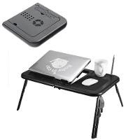 Mesa Para Notebook Com Refrigerador 2 Coolers Ventilador Base Dobravel Ergonomica Articulavel - 1