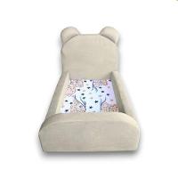 Cama Montessoriana Para Criança Segura E Confortável Soft Com Colchão Marfim - 5