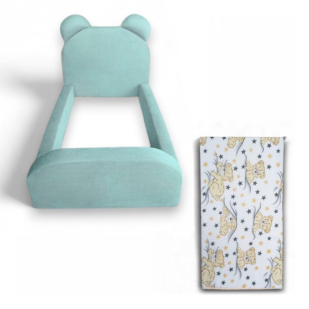 Cama Montessoriana Para Criança Segura E Confortável Soft Com Colchão Acqua - 3