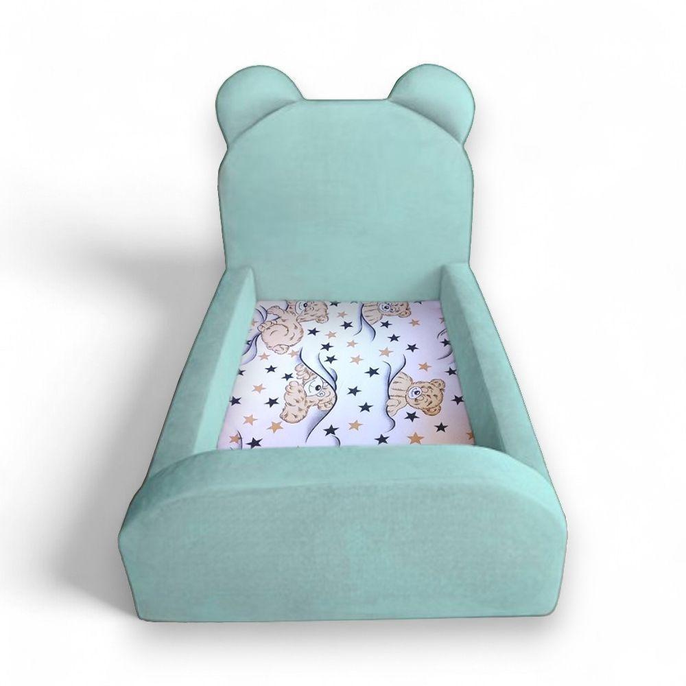 Cama Montessoriana Para Criança Segura E Confortável Soft Com Colchão Acqua - 5