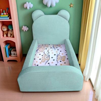 Cama Infantil Segura E Confortável Soft Com Colchão Acqua