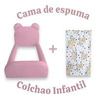 Cama Montessoriana Juvenil Menina Confortável Soft Com Colchão Rosa - 2