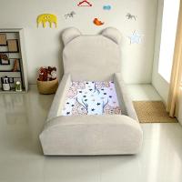 Cama Infantil Segura E Confortável Soft Com Colchão Marfim - 1