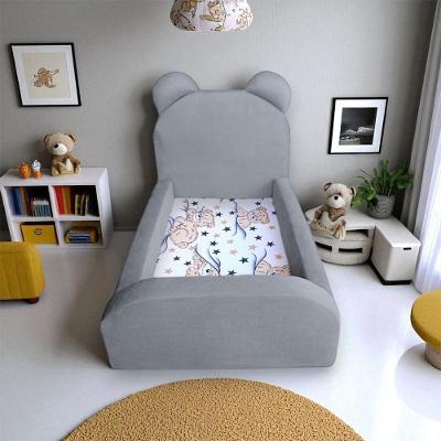 Cama Infantil Segura E Confortável Soft Cinza
