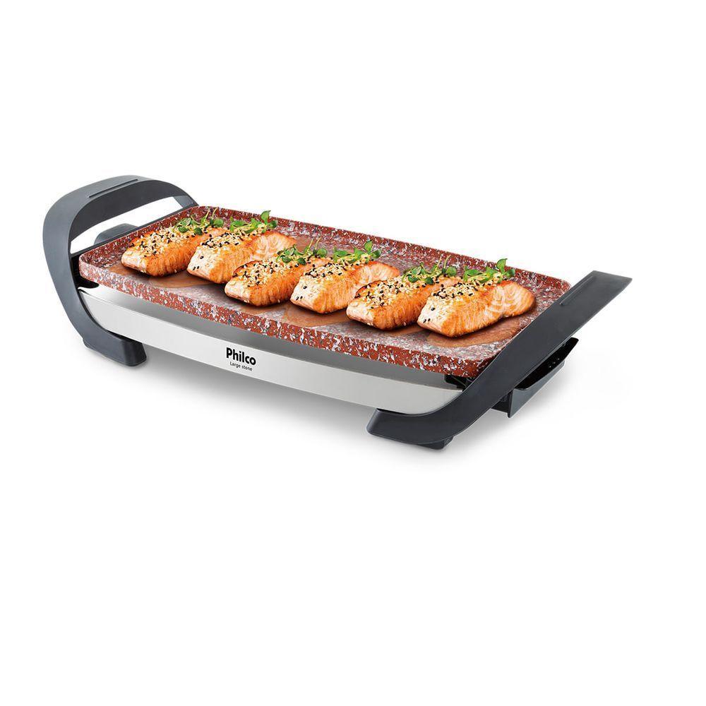 Grill Large Philco Stone PGR03P Antiaderente 110V - 2