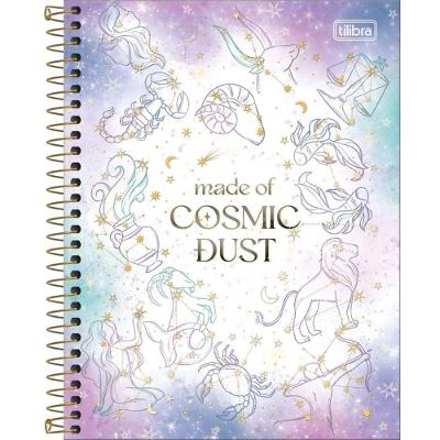 Caderno Espiral Capa Dura Colegial Magic 10 Matérias 160 Folhas Tilibra Estampa 4