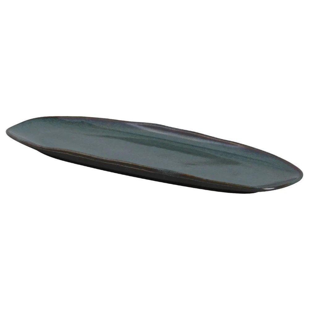 Conjunto Com 04 Travessas Oval Rasa Grande 36x13 Cm Orgânico Oceano Porto Brasil - 3