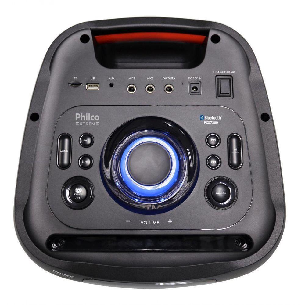 Caixa De Som Amplificada Philco 1350W Bluetooth V5.3 PCX7200 Bivolt - 3