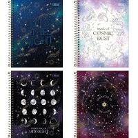 Caderno Espiral Capa Dura Colegial Magic 10 Matérias 160 Folhas Tilibra Estampa 1 - 2