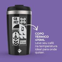 Cafeteira Elétrica Cadence Vambora com Copo Térmico 220V - 8