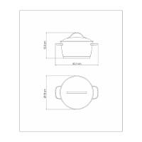 Jogo De Panelas Tramontina Allegra Em Aço Inox Com Fundo Triplo E Tampas De Inox 2 Peças - 11