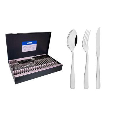 Faqueiro Pacific 72 Peças Aço Inox com Facas para Churrasco Inox Tramontina
