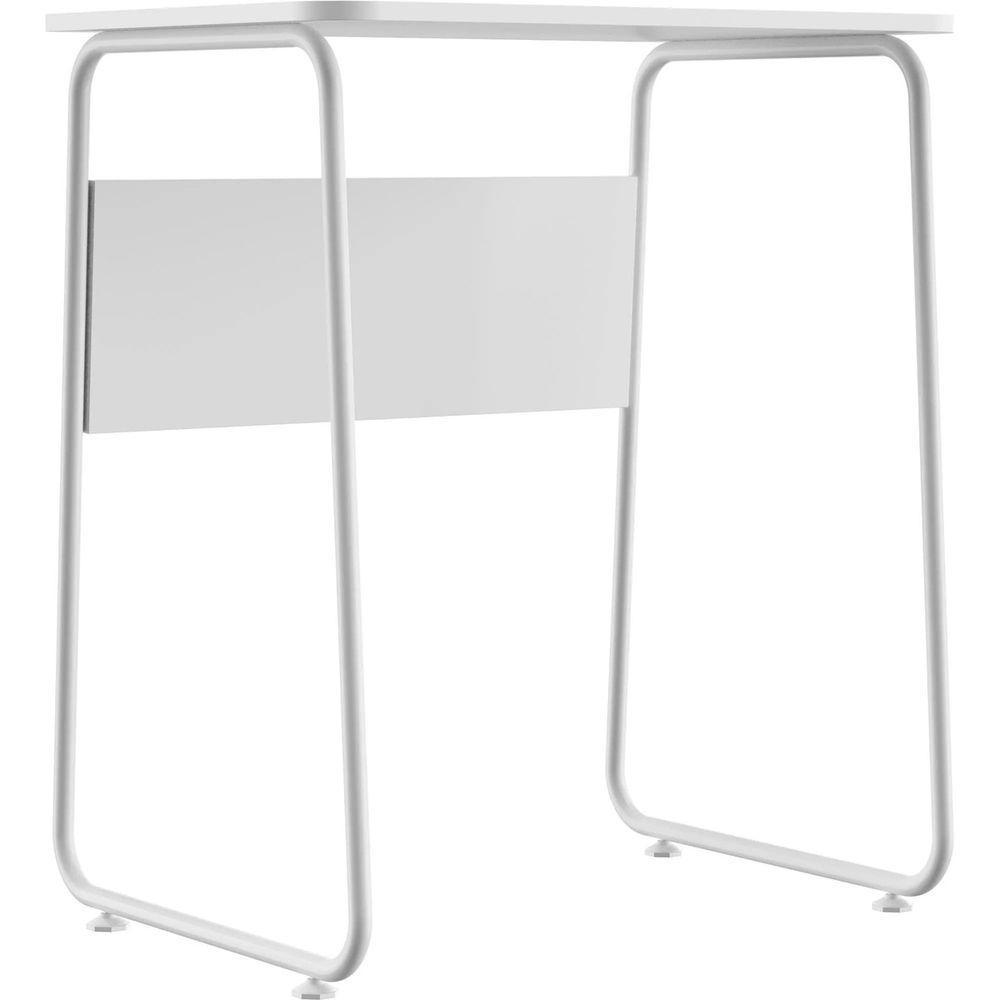 Mesa Compacta Para Computador New Job Branca Multivisão - 2